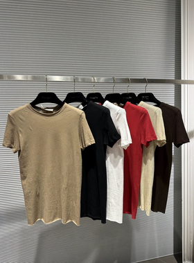 现货秒发微默契正品JEANSWANG薄款舒适面料修身净版短袖T恤26616