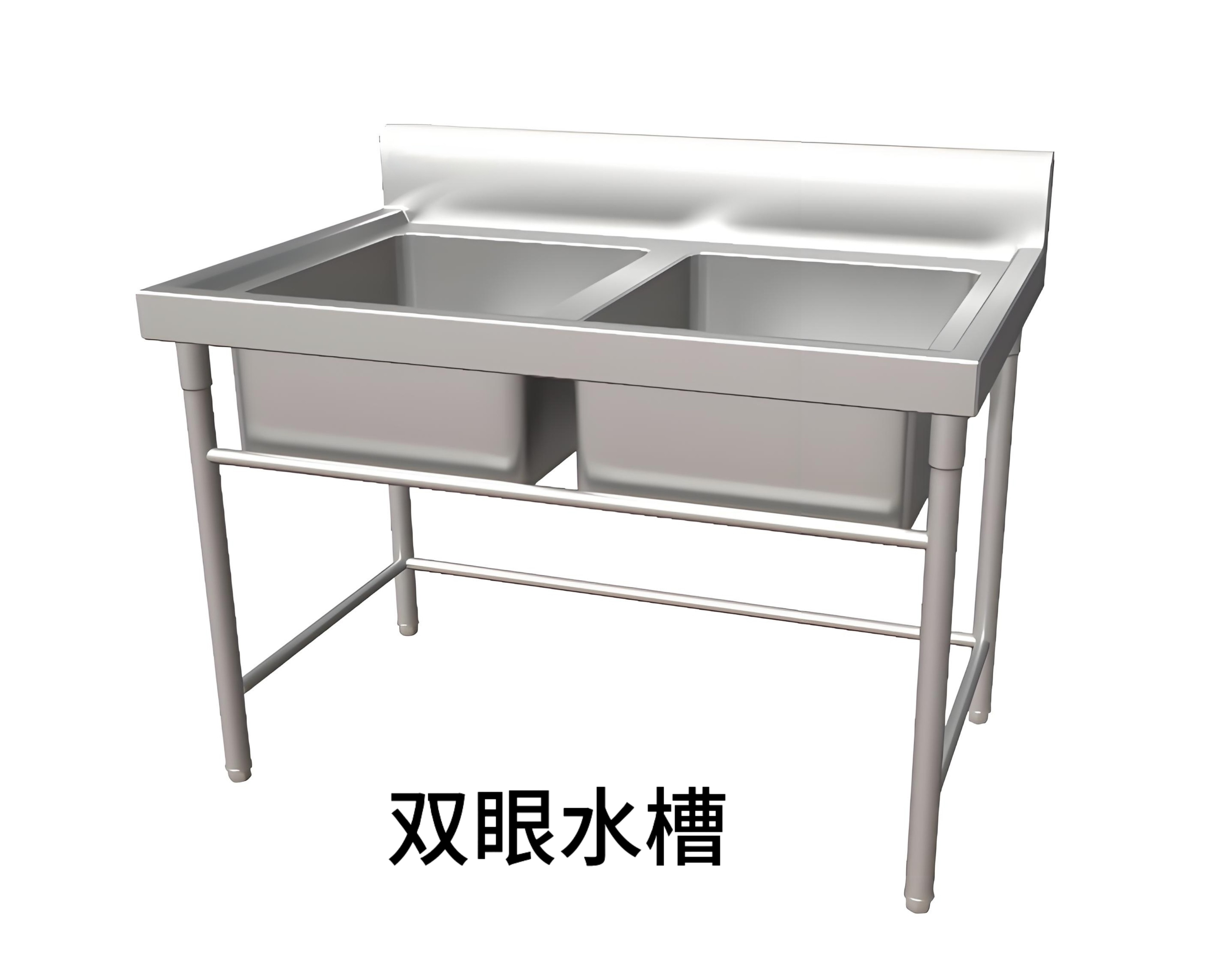 商用厨房设备不锈钢单眼双眼水槽水池厨房洗手蔬菜清洗单双眼沥水