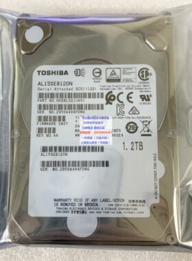 一年包换 AL15SEB120N 1.2T SAS 10K 12G 2.5服务器硬盘 10000转