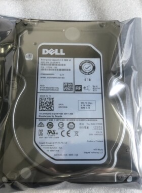 6TB SAS 12G ST6000NM0095 RHVWG R730 R740原装6TB SAS质保一年