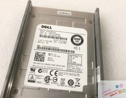 Dell/戴尔 0K41XJ PX02SMF020 200GB SSD DELL原装200G 12GB SSD