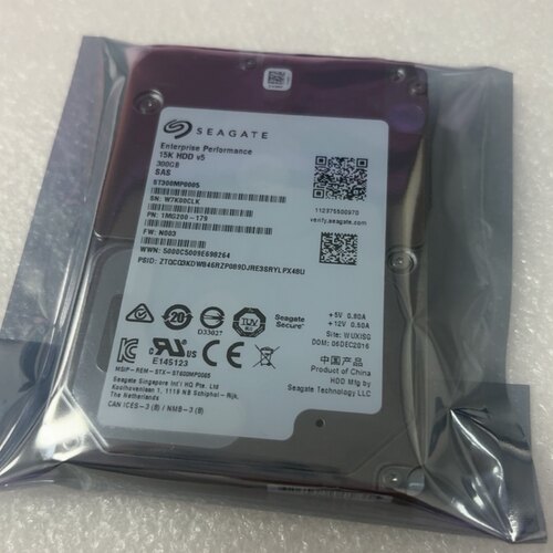 希捷ST300MP0005 300G 15K SAS 2.5寸12Gb 300GB服务器硬盘