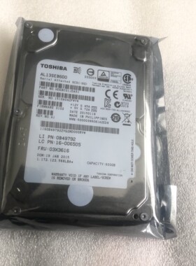 03X3616 600G 10K SAS MBF2600RC 原装 TOSHIBA AL13SEB600保一年