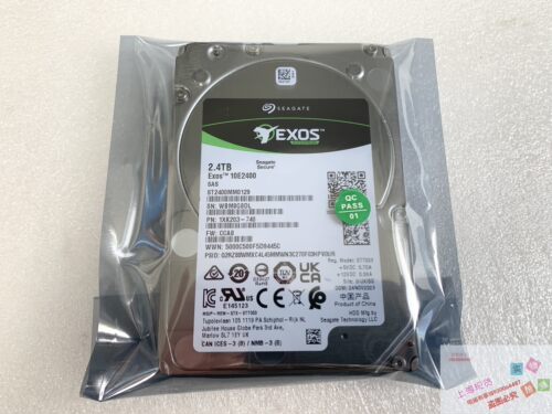 Seagate/希捷 ST2400MM0129 全新 2.4T 12G SAS 没通电服务器硬盘