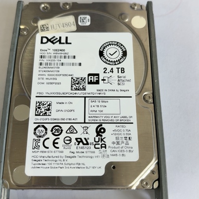 戴尔2.4T SAS 10K 2.5寸ST2400MM0159 BL2400MM0159  01D0F5硬盘
