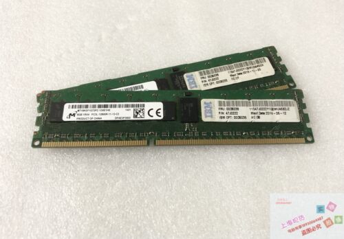 00D5038 IBM 8GB 1R*4 PC3L-12800R 47J0222原装拆机 X3650M4保真