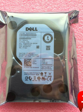 2G4HM DELL 02G4HM DELL 2TB SATA 7.2K 硬盘 WD23003FYYS-18W0B0