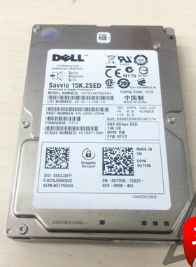 U733K DELL 146G 15K ST9146752SS 0U733K HTF2 全新质保一年
