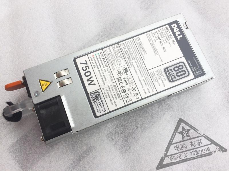 R720 750W电源 5NF18 6W2PW 9PXCV R620/T620/R820/R720原装 750W
