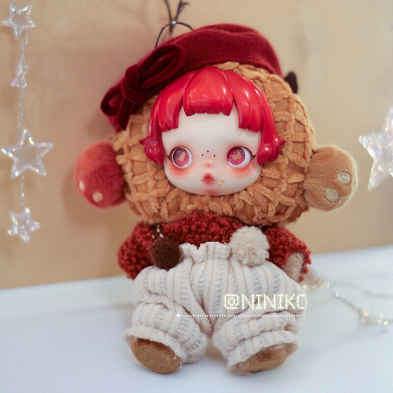 花生沐木着痕光织园栗子娃衣