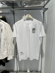 针织短袖 时尚 新款 FILA斐乐男士 衫 2023夏季 休闲T桖F11M328104FWT
