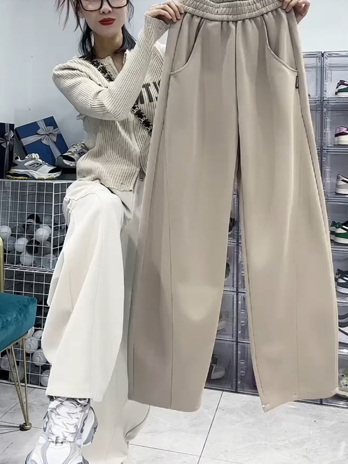 拖地裤香蕉裤长裤卫裤