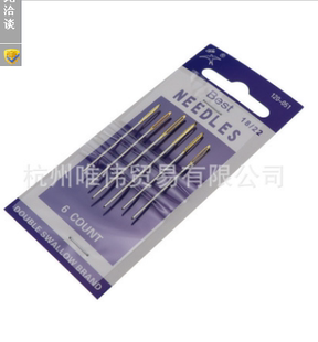 超级好用 进口日资 双燕 金尾手缝针 多规格