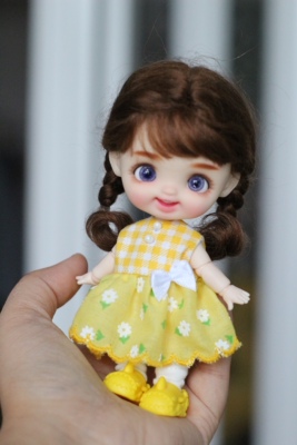 【STODOLL|笑笑】手绘人偶潮玩玩偶娃娃玩具礼物白肌日烧肌手办