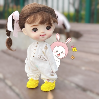 纯手绘原创可动关节玩偶潮玩