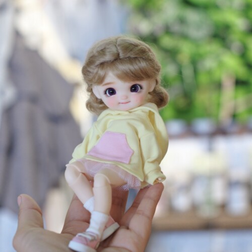 STODOLL仅一个小酒窝整娃M号原创手绘可动关节人偶潮玩