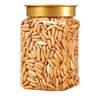 巴西松子2024新货阿富汗特级特大手剥松籽仁进口孕妇零食坚果东北