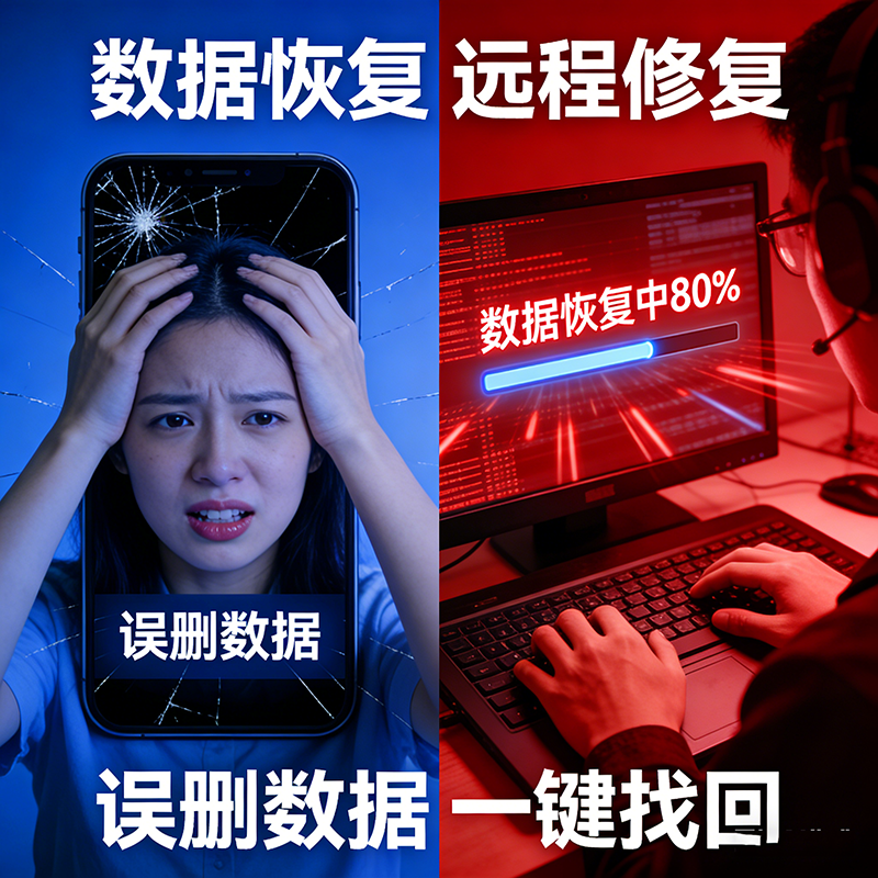 数据恢复聊天记录抖音苹果小米手机华为短信图片照片误删找回