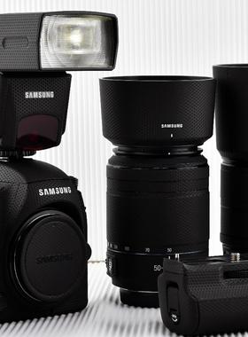 适用于尼康Z 100-400mm F4.5-5.6镜头贴膜3M黑色矩阵纹碳纤维贴纸