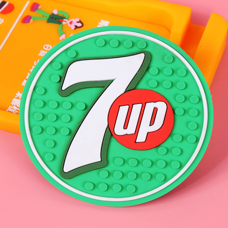 杯垫定制logo 硅胶杯垫定做广告 PVC软胶杯垫订制图案可彩印,餐饮具,杯垫,淘宝优惠券,粉丝福利购,淘宝优惠卷