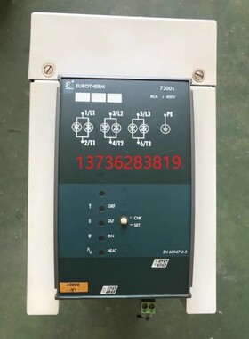 EUROTHERM 欧陆 7300S 80A 400V 单相可控硅调功器