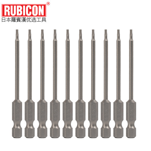 罗宾汉(RUBICON) 工业气动花型风批头 GW-T星型带孔批嘴梅花起子