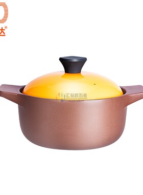 CD厨易达 复底合金砂汤锅家用酒店汤锅炖汤煲汤燃气电磁炉