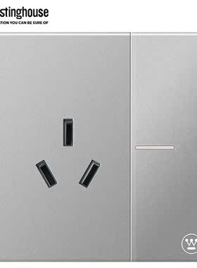 西屋(Westinghouse)86型墙壁暗装三孔五孔USB插座开关插座面板ALF