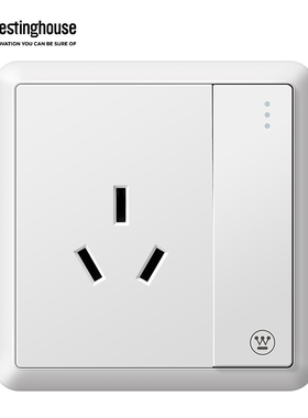 西屋(Westinghouse) 墙壁暗装86型通用W2维悠系列开关插座面板
