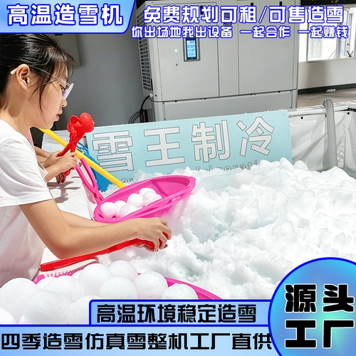 高温造雪机四季常温人工造机雪王