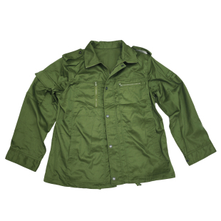 外套 单上衣结实耐磨户外机修冬季 老库存87款 军绿色女涤卡作训工装