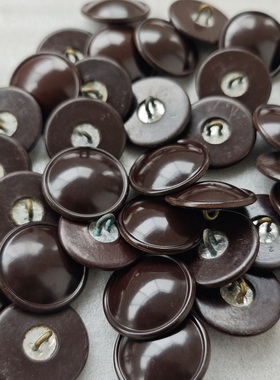 老库存65式大衣扣纽扣棕红色胶木扣军大衣26mm纽扣怀旧复古