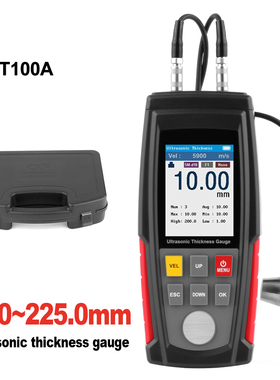 WT100A超声波测厚仪厚度测量仪外贸款Ultrasonic Thickness Gauge