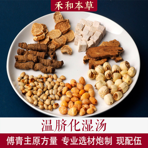 温脐化湿汤傅青主中药材1付量