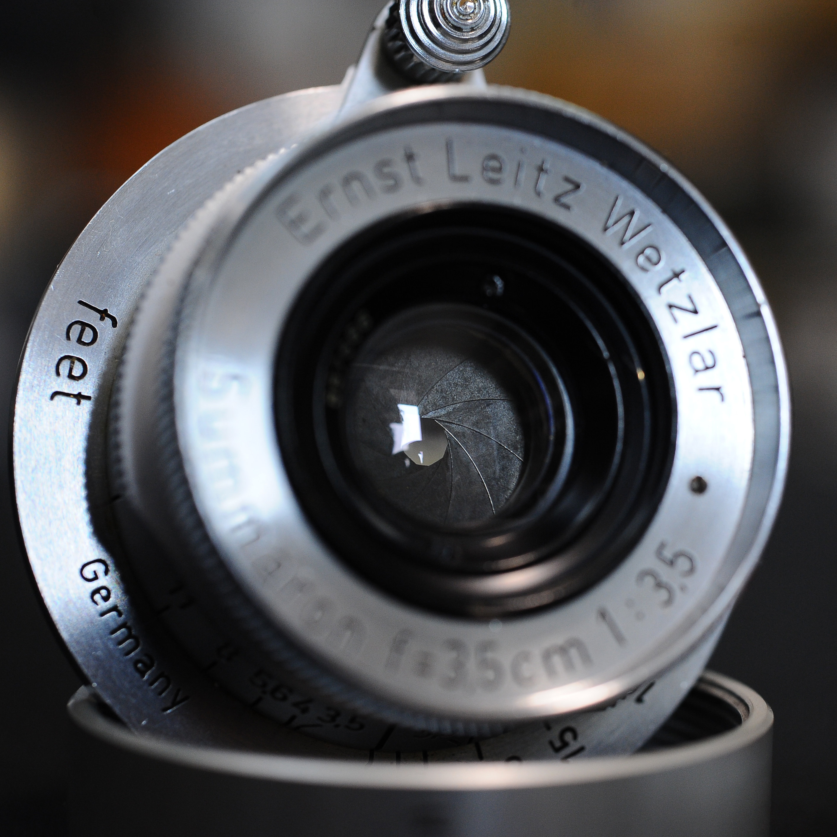 二手LEICA徕卡summaron 35mm F3.5 定焦L39口老镜头一物一图