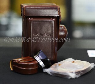 禄来3.5T双反120胶片照相机 配件 原装包 遮光罩