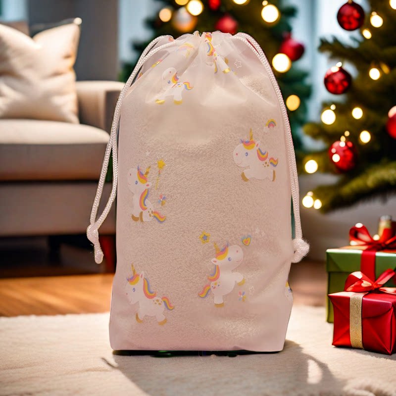 卡通打底裤包装袋内裤袜子束口儿童泳衣泳裤磨砂袋鞋子衣服袋子