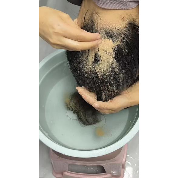 洗发茜草生地女贞桑椹乌斯曼侧柏叶皂角首乌植物加强乌发养发防脱