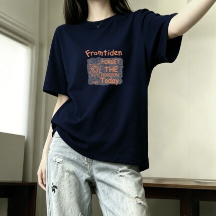 美式复古正肩短袖t恤女夏季2026新款宽松设计感半袖ins潮爆款上衣