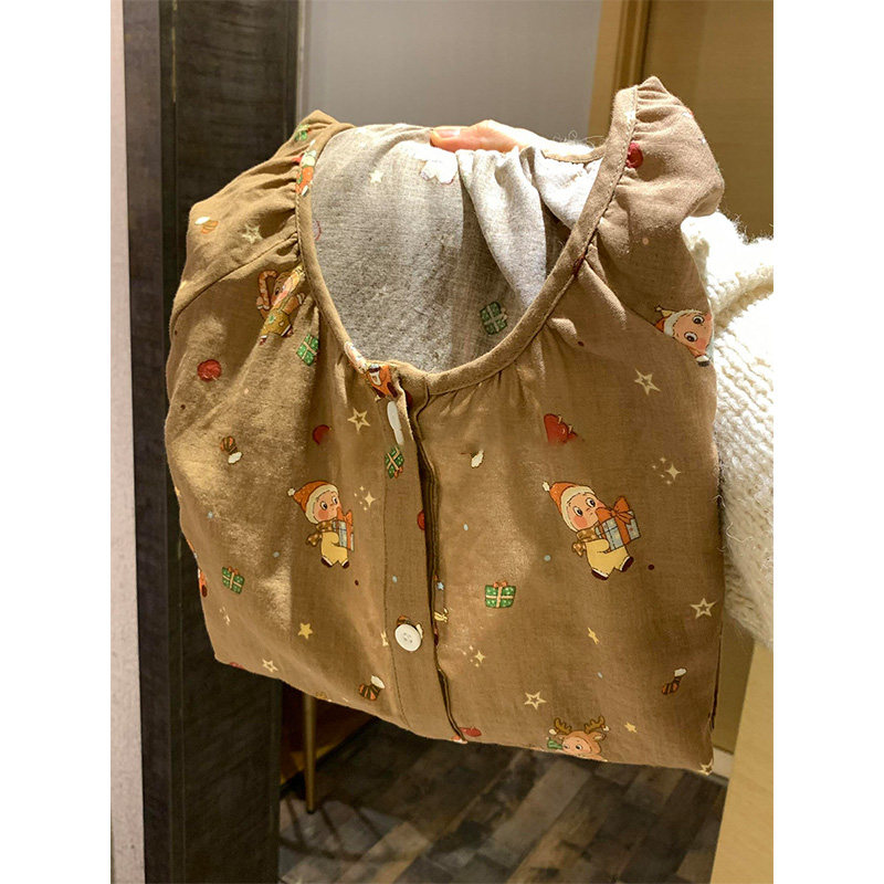 韩系少女小红帽卡通印花长袖睡衣女春秋款新款家居服长裤套装外穿,女士内衣/男士内衣/家居服,睡衣/家居服套装,淘宝优惠券,粉丝福利购,淘宝优惠卷