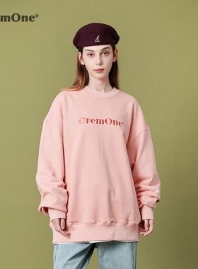 OREM ONE卫衣男秋冬新款潮牌套头外套潮男卫衣国潮ins宽松加厚