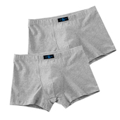 浅色内裤 男纯棉100棉质面料莫代尔平角裤 四角裤 男士 大学生春夏季