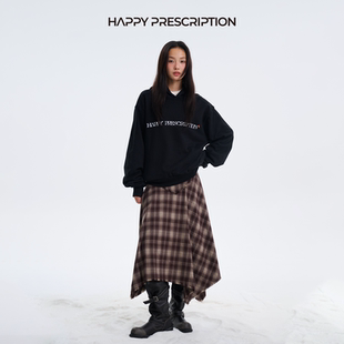 Prescription快乐药方 Happy 毛圈纯棉连帽卫衣 4折特价