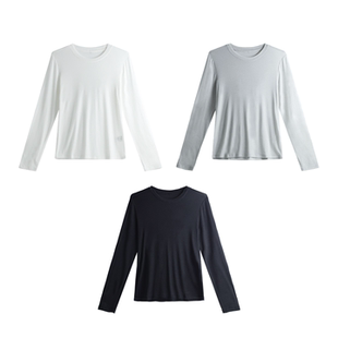 Happy Prescription 春季天丝羊毛针织衫女显瘦经典色多场景穿搭