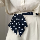 丝巾腰带波点女新款 收腰装 系腰夏季 网红同款 饰 搭配裙子牛仔裤 韩版