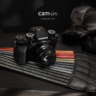 cam-in复古民族绣花单反微单相机背带肩带适用于富士XT50 XM5 XH2