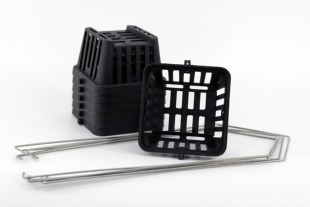 方型洋兰吊盆适用于万代兰石斛兰风兰蝴蝶兰狐尾兰蕨类等附生兰