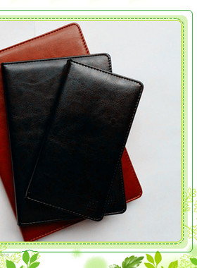 新款馒头家族仿皮鑫都记事本商务办公线装本子25k5118k定制logo