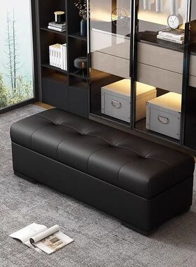 新款沙发凳轻奢家用换衣凳床尾凳店铺长条凳休息储物收纳换鞋凳子