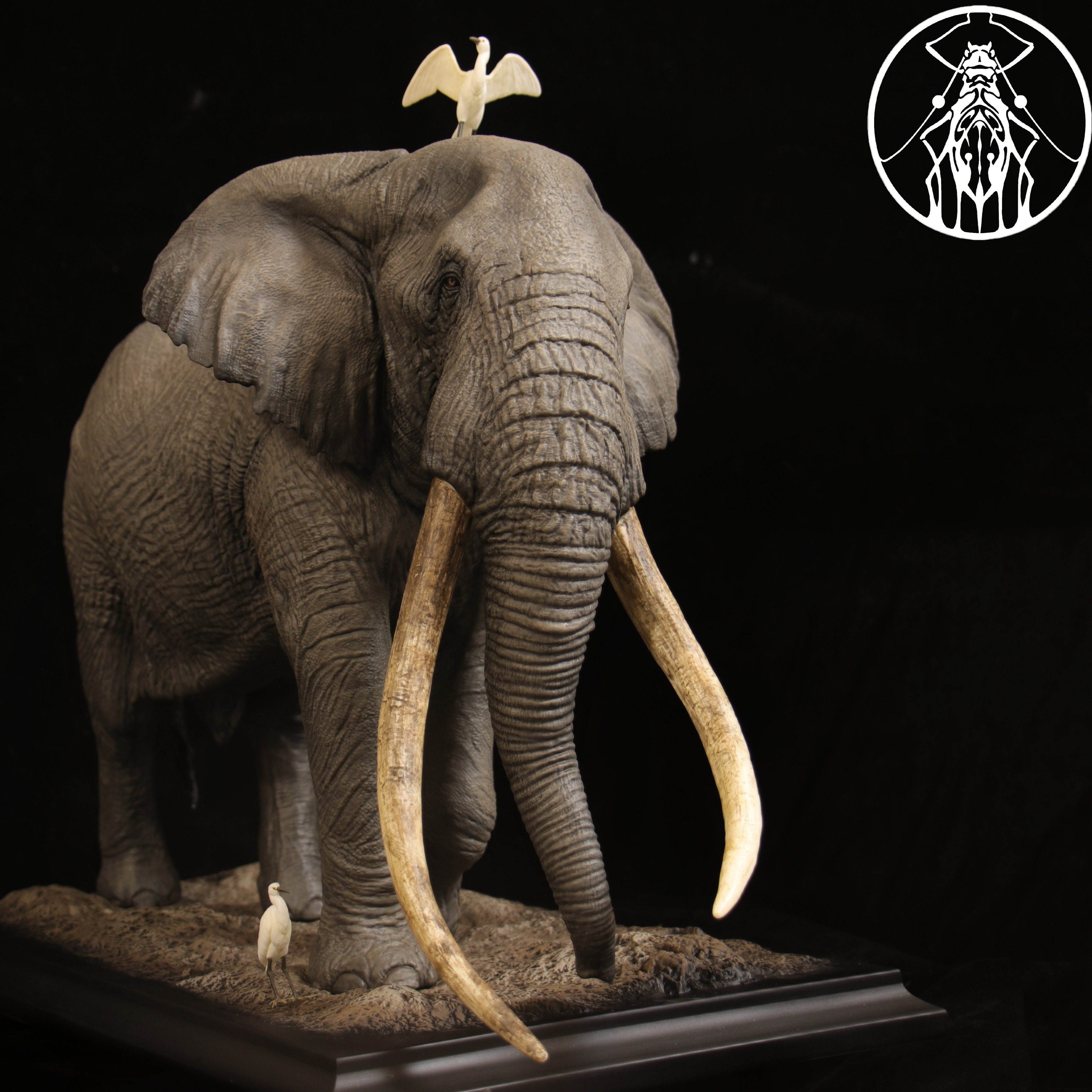 APHID STUDIO&mdash;&mdash;地球脉动 非洲象tim 收藏级雕像